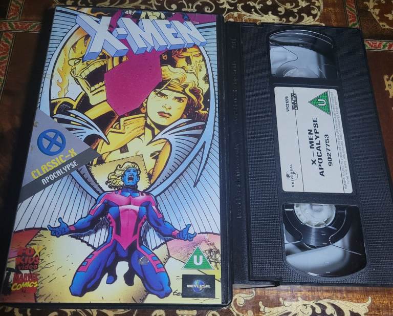 X-Men: Classic-X - Apocalypse: Volume 3 [VHS] [UK PAL] [Fox Kids] 90s Cartoon b14