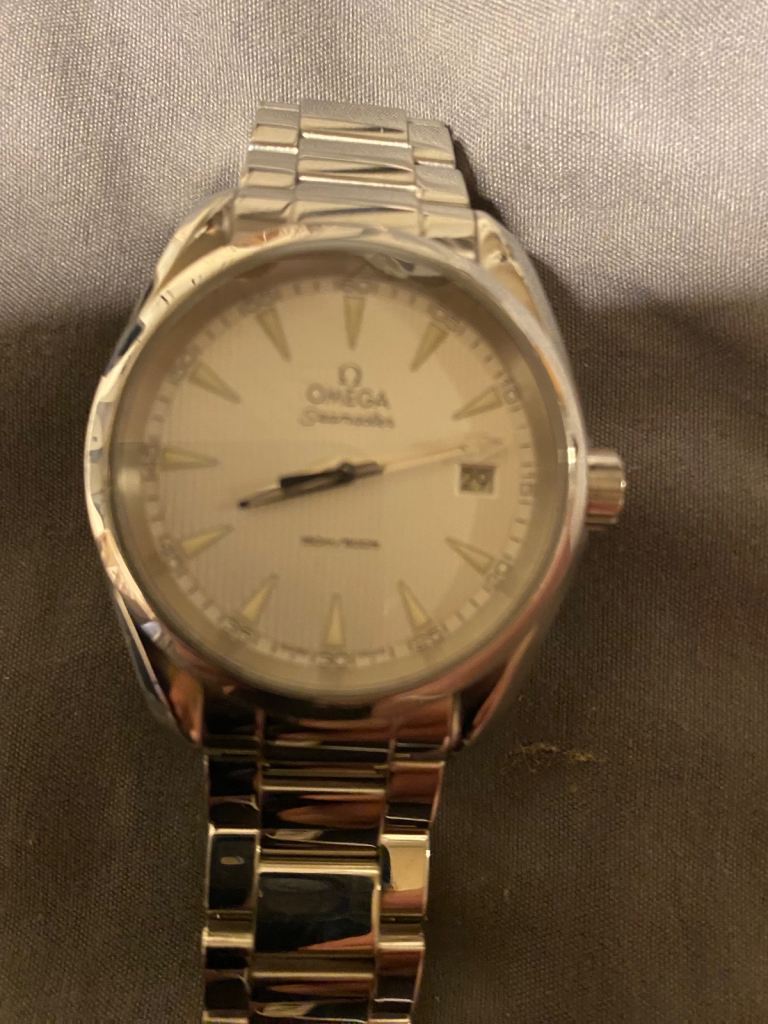 Omega sea master aqua terra watch 