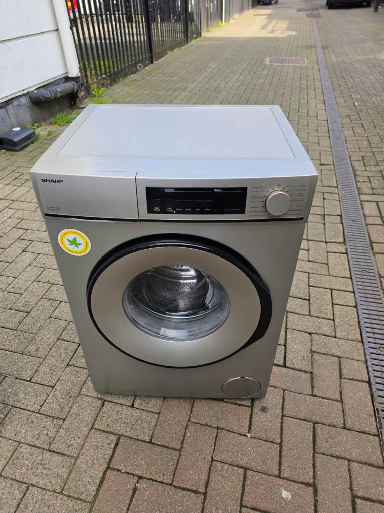 Sharp 8 kg washing machine   Fully warranted   £139
