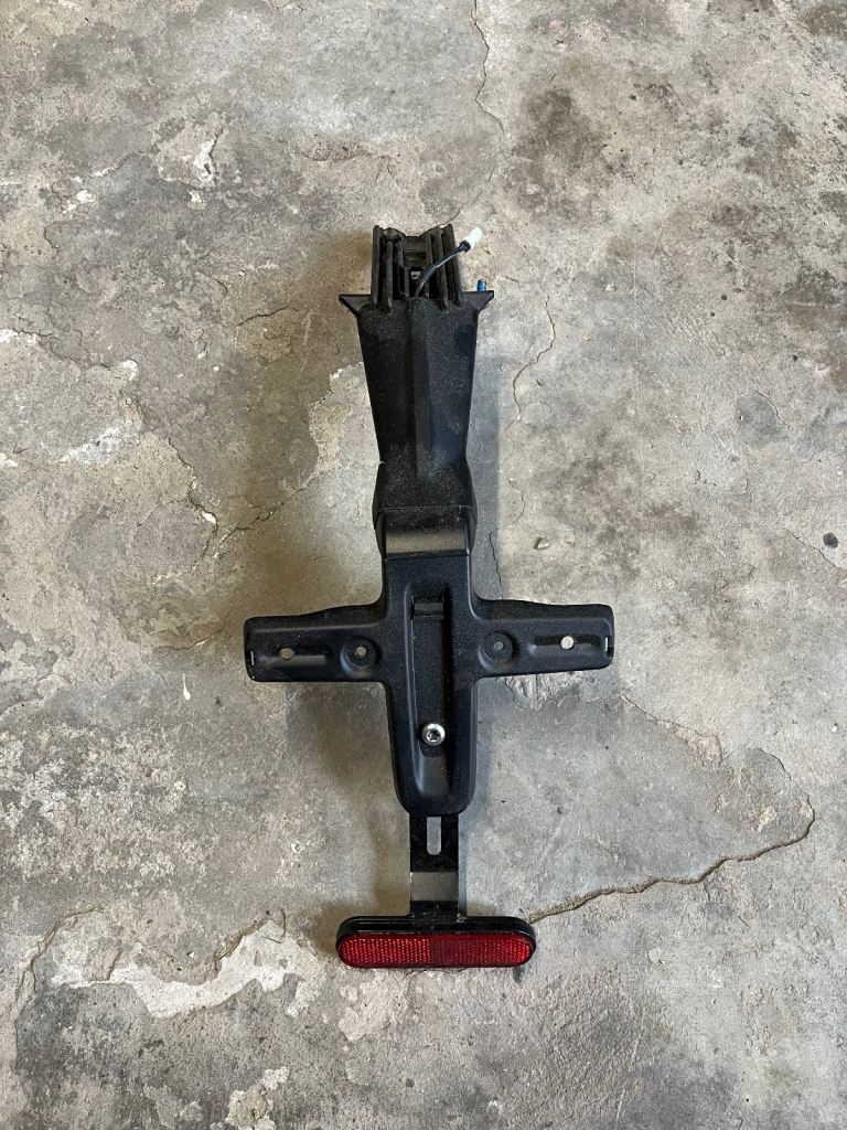 Triumph speed twin licence plate holder 