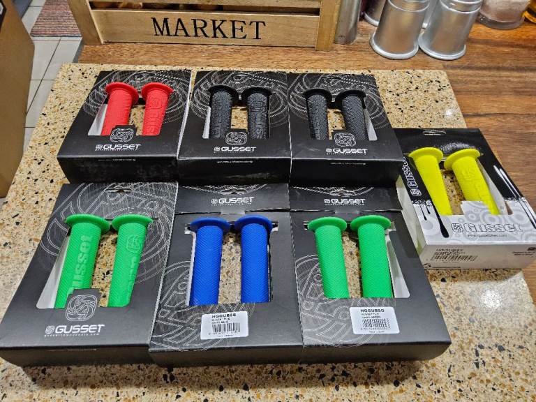 NEW BICYCLE GRIPS FROM £5 A PAIR  UPWARDS