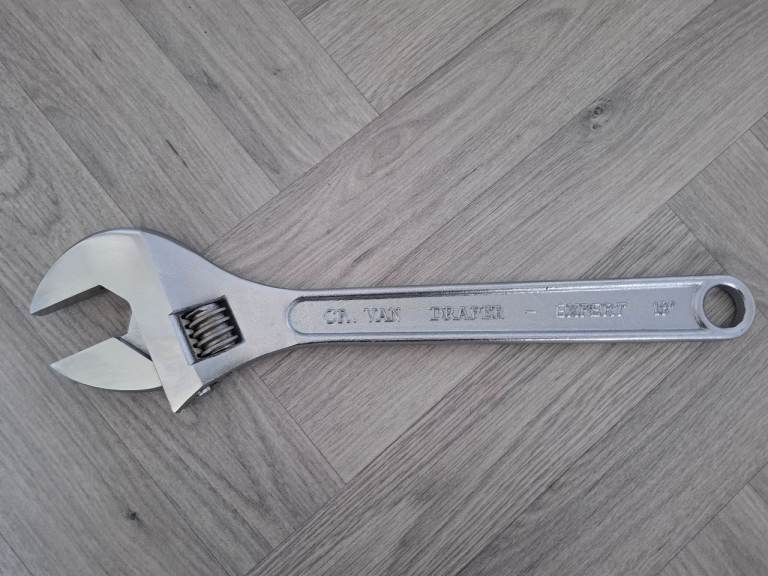 Draper Expert 450mm/18" Adiustable Spanner