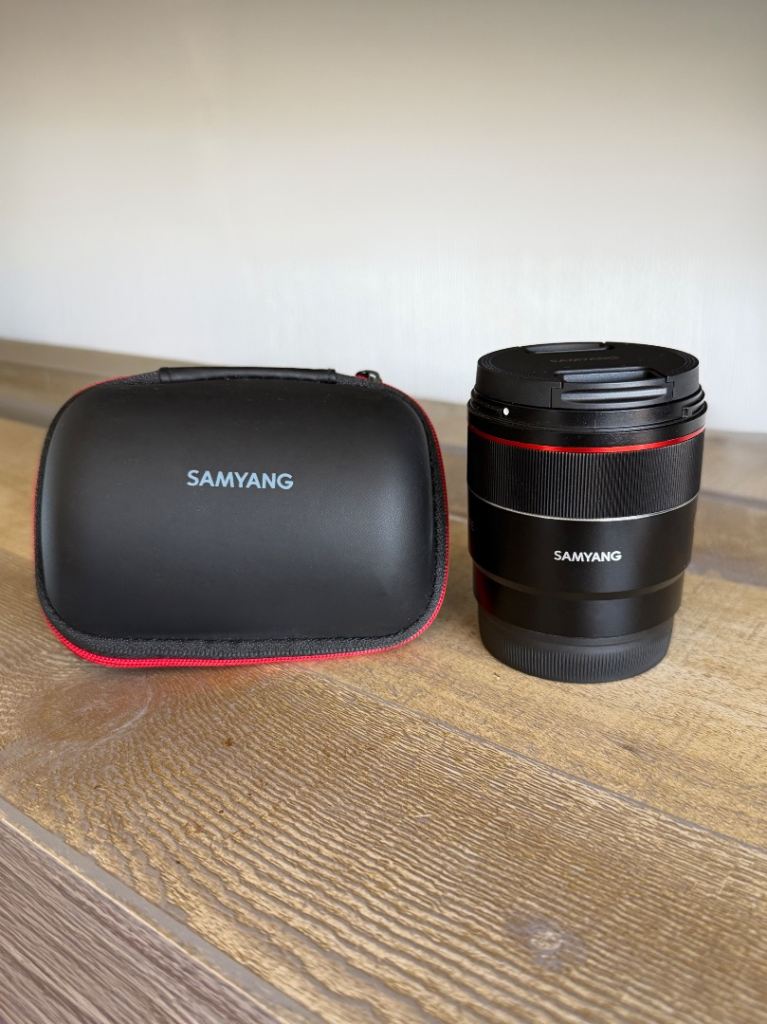 Samyang AF 35mm F1.8 FE Lens for Sony E-Mount with Case