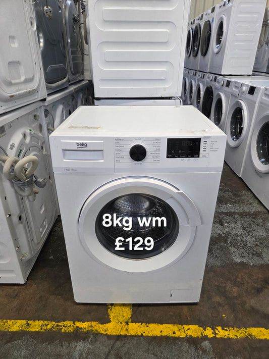 Beko 8kg washing machine 🌟 Free Delivery 🌟 120 Days Warranty 🌟 