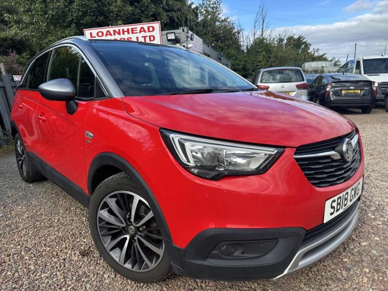 FINANCE AVAILABLE 2018 VAUXHALL CROSSLAND X ELITE 1.2 PETROL 6 MONTHS WARRANTY
