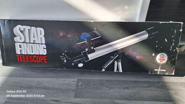 Star finding telescope 
