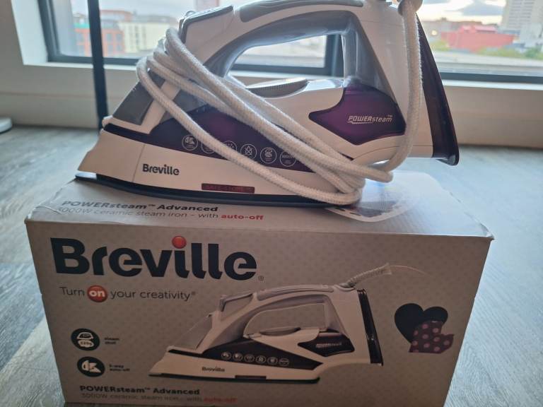 Breville POWERsteam Advanced 3000W Steam Iron – Working, Boxed