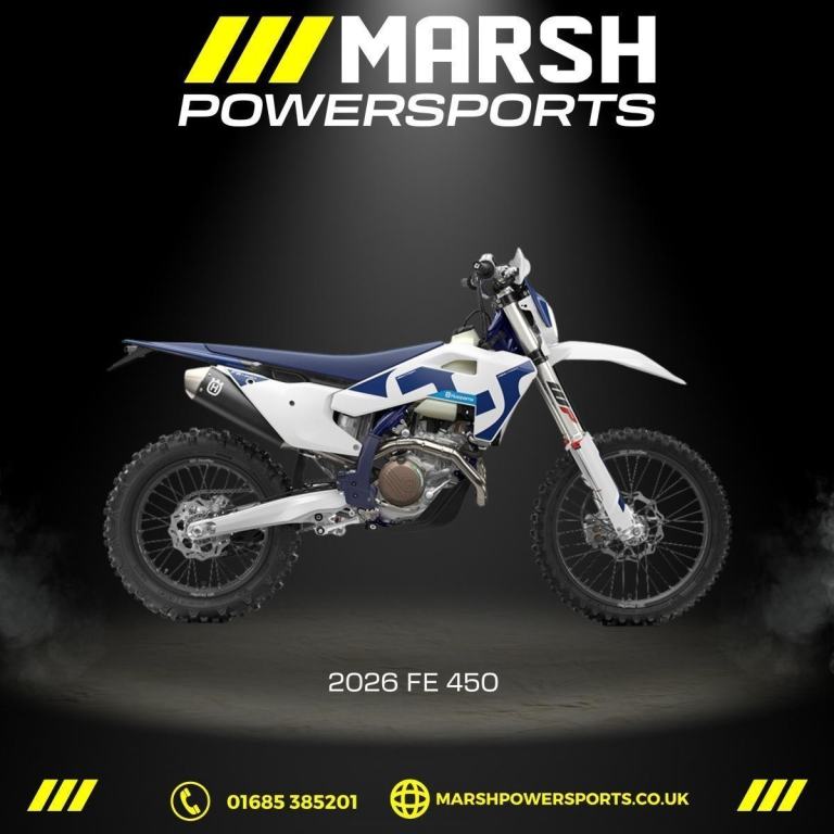 FE 450 2026 - Husqvarna Main Dealer - Reserve NOW!