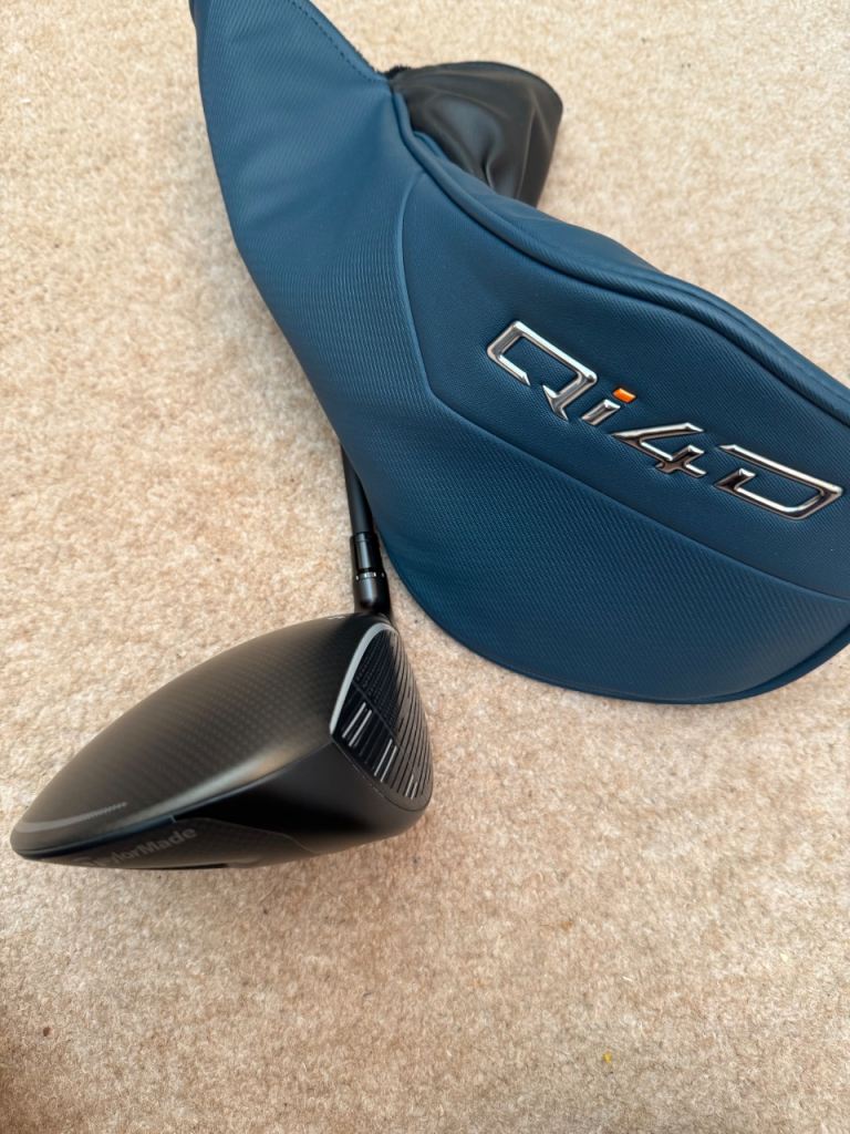 Taylormade Qi4D Max Driver Regular flex reax 