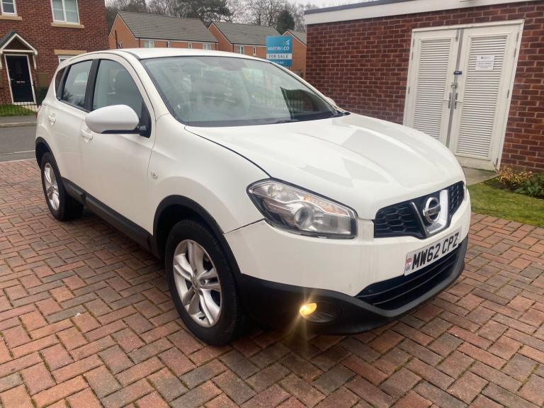 2013 NISSAN QASHQAI 1.6 Acenta 5dr CVT WHITE LPG GAS CONVERTED ULEZ FREE AUTO 