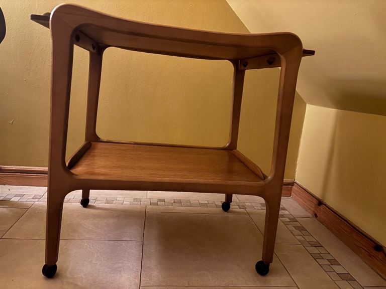 MCM  Teak Hostess Trolley 