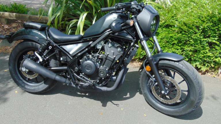 Honda CMX500 A-P Rebel 2023 only 829 miles little used custom cruiser HPI clear 