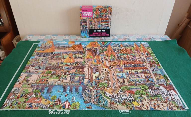 quokka seekers finders knightly cats chats de chevaliers 1000 piece puzzle