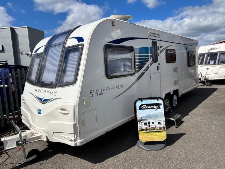 BAILEY PEGASUS GT65 6 berth fixed bed !