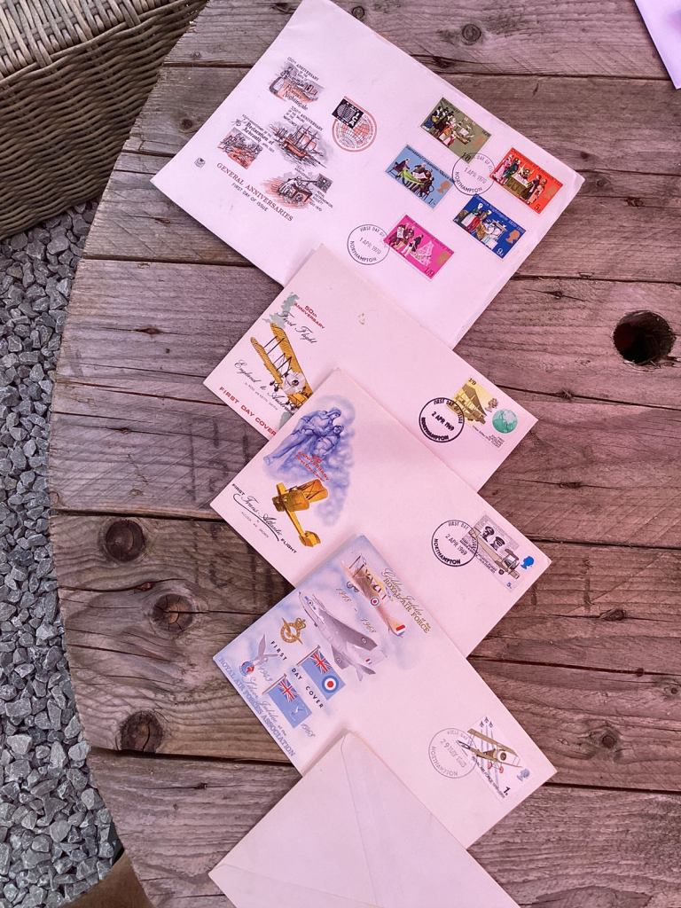 Four first cover stamp issue