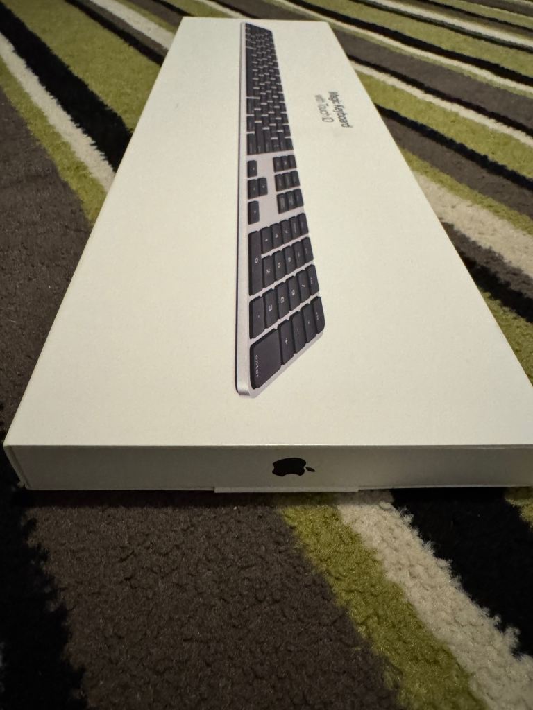 Apple Magic Keyboard with Touch ID. 