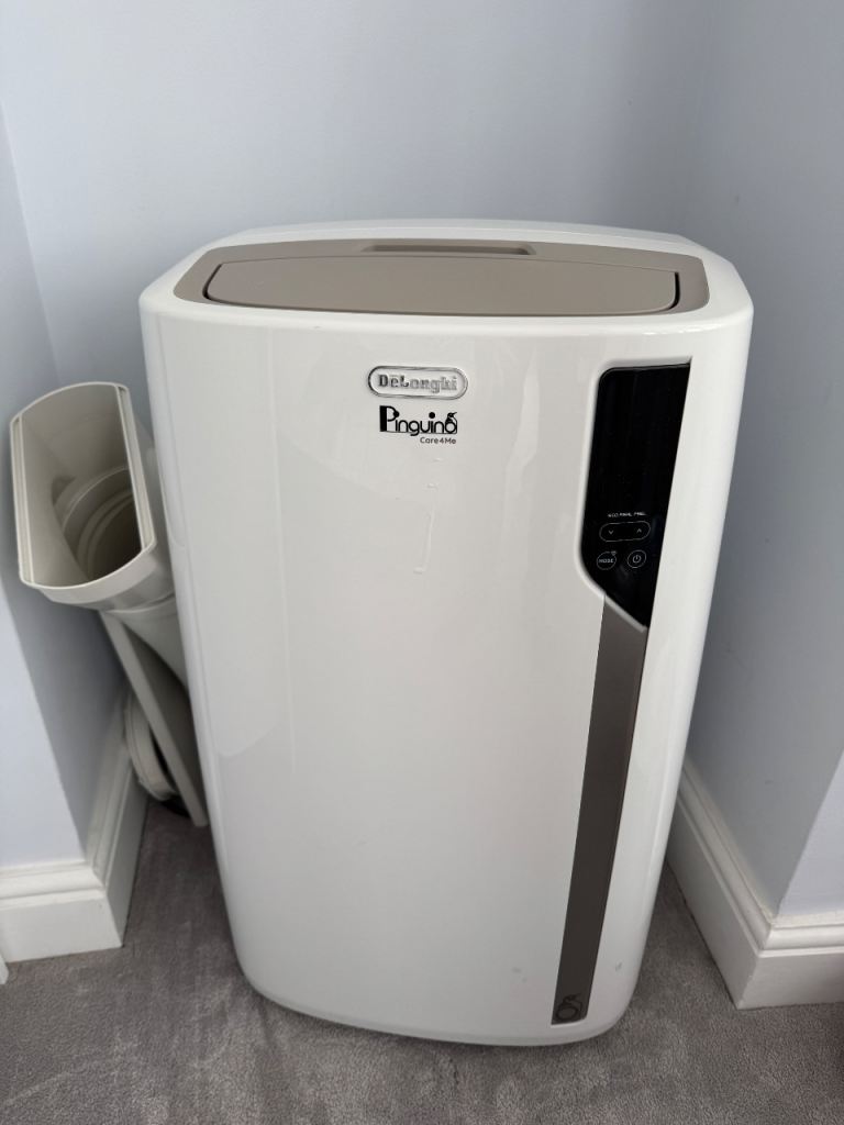 De'Longhi Pinguino Care4Me Portable Air Conditioner – White