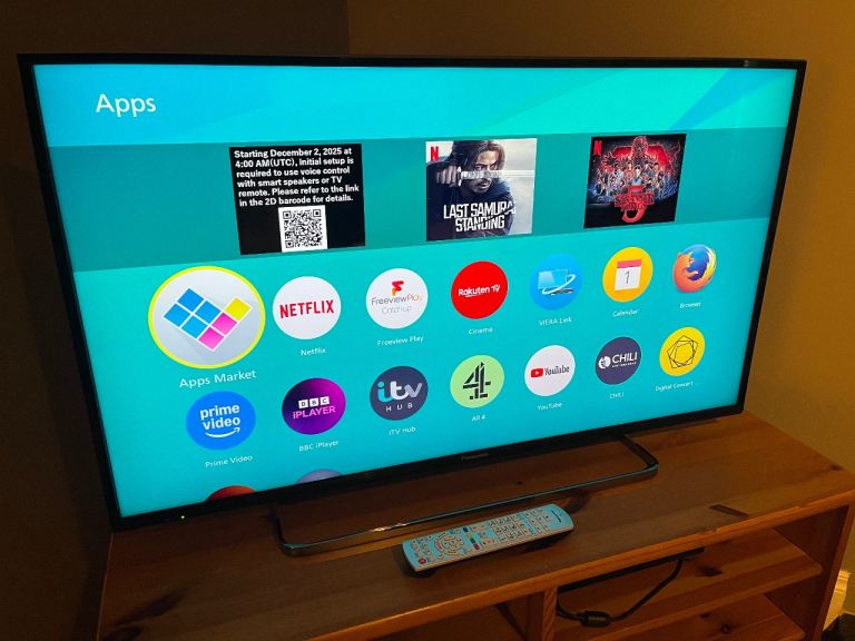 Panasonic Viera 40-inch LCD smart television