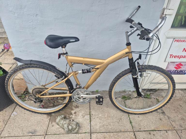 Full suspension mountain bike bicycle 