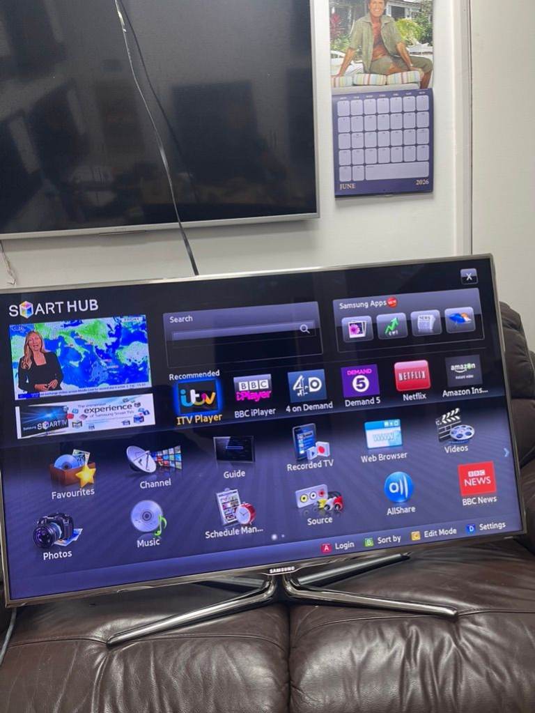 46" Samsung LED SMART 3D TV