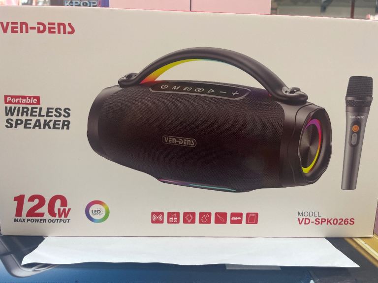 VEN-DENS Portable Wireless Speaker