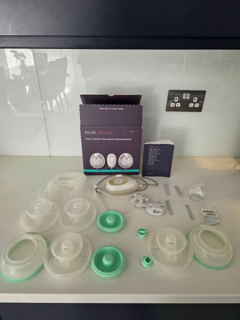 Elvie Stride Double Electric Hands-Free Breast Pump