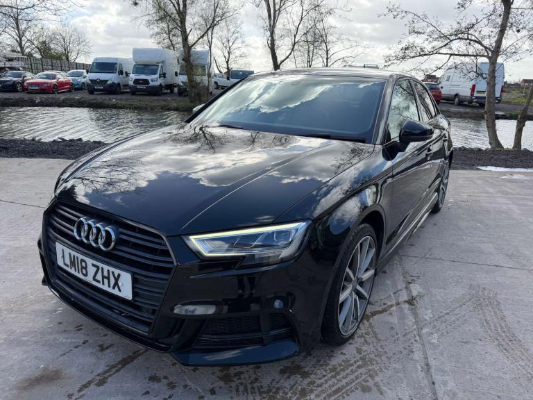 2018 Audi A3 1.5 A3 Black Edition TFSI 4dr Saloon Petrol Manual