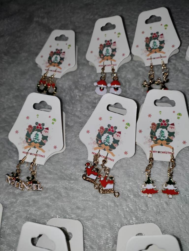 image for Christmas earrings 