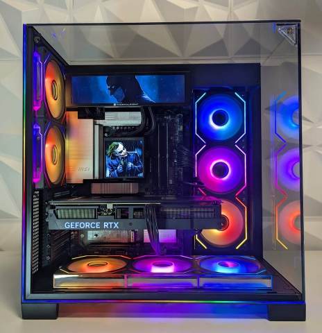 Ryzen 7 9850x3d RTX 5080 64GB DDR5 2TB Gaming PC | in Romford