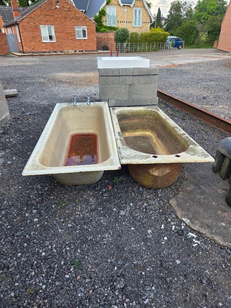 2 Cast Iron Baths