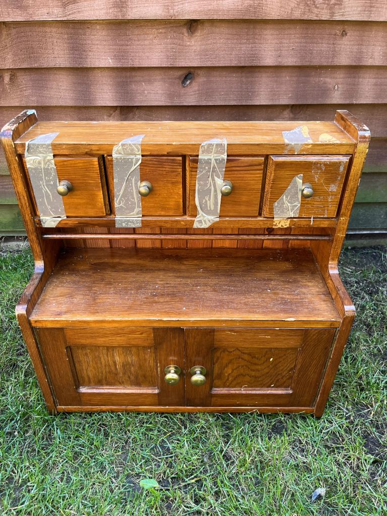 Small haberdashery cabinet - 60 by 60cm