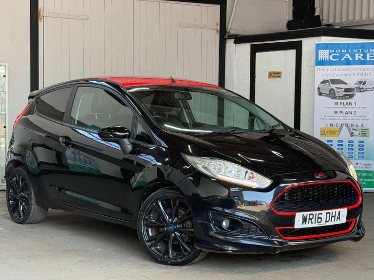 2016 Ford Fiesta 1.0 Fiesta Zetec S Black Edition 3dr Hatchback Petrol Manual