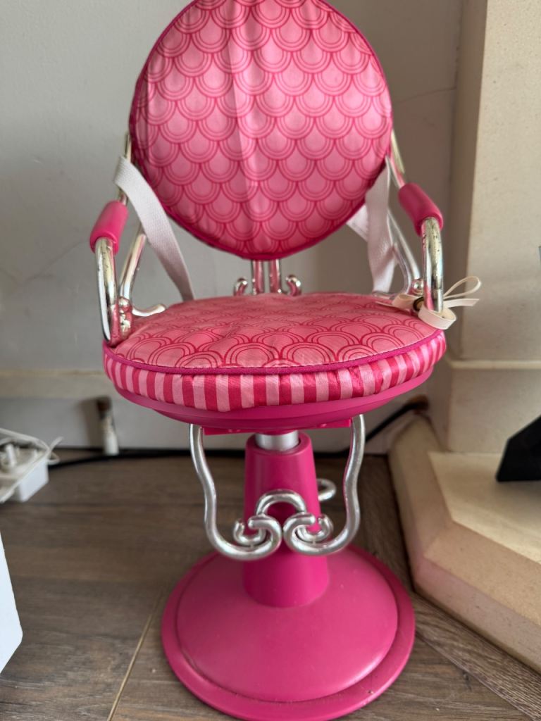 Our Generation pink Salon chair