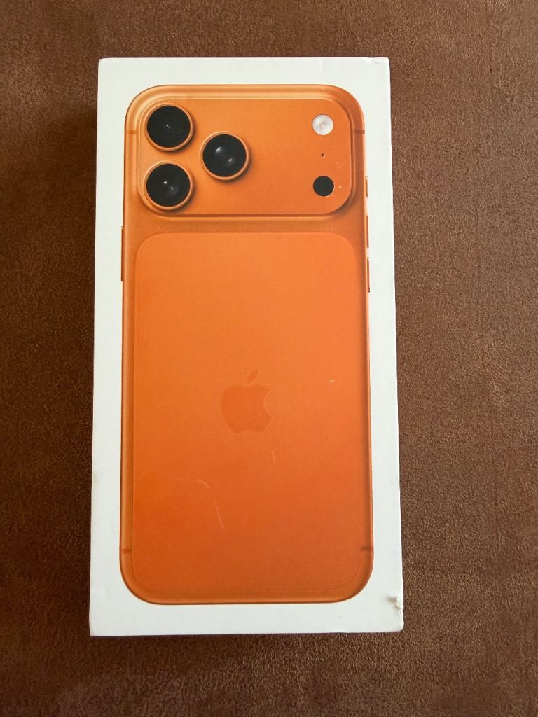 Apple iPhone 17 pro max 256GB cosmic orange