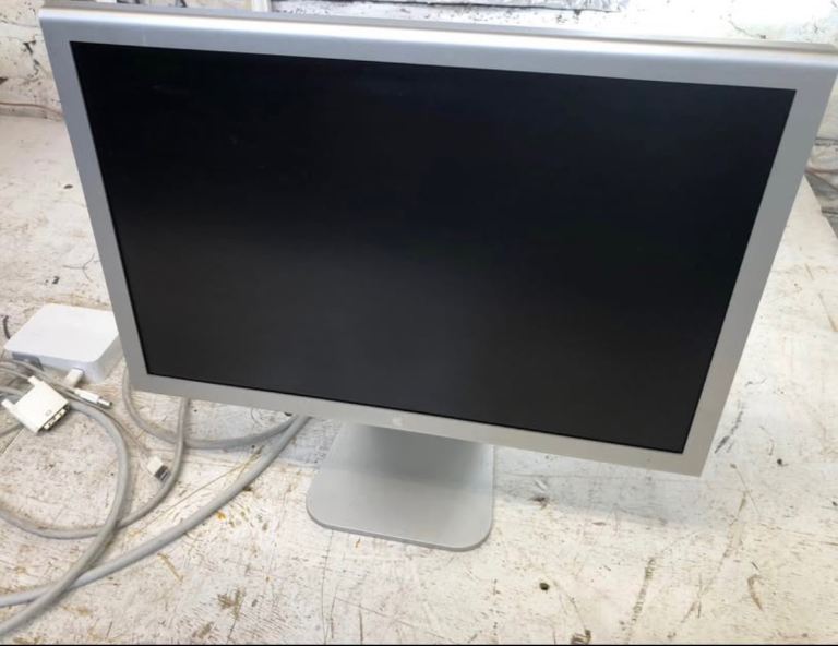 Vintage 20” Apple Cinema Display monitor