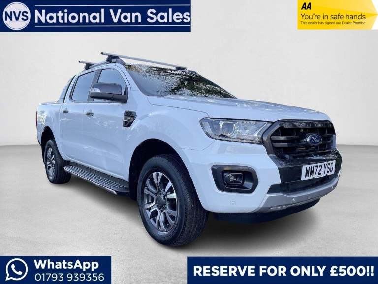 2023 Ford Ranger 2.0 EcoBlue Wildtrak Auto 4WD Euro 6 (s/s) 4dr PICK UP Diesel Automatic