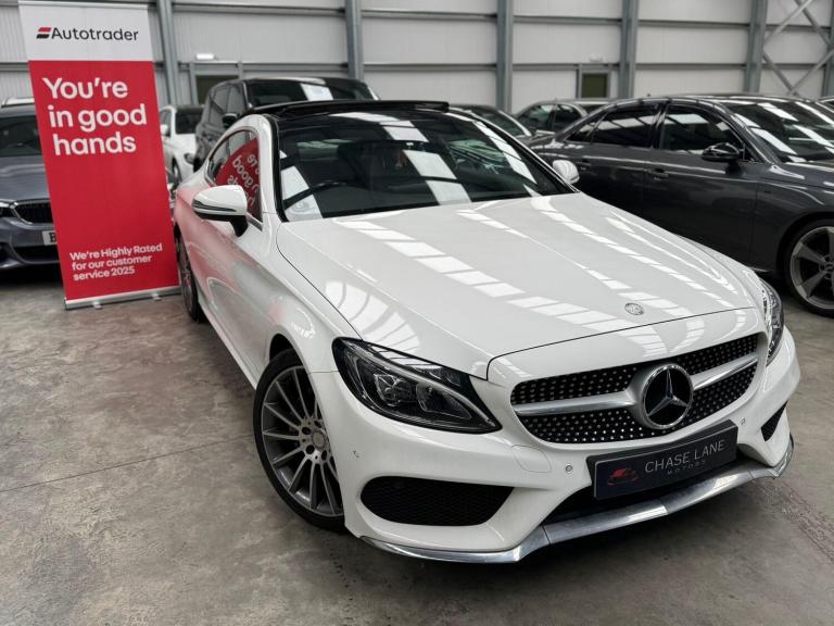 2016 Mercedes-Benz C Class 2.1 C220d AMG Line (Premium Plus) G-Tronic+ Euro 6 (s/s) 2dr COUPE Die...