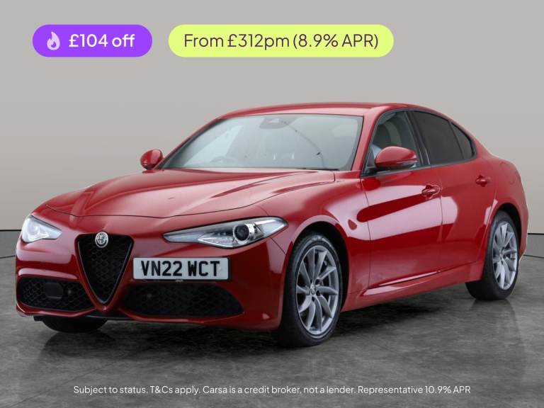 2022 Alfa Romeo Giulia 2.0T Sprint Saloon 4dr Petrol Auto Euro 6 (s/s) (200 ps) - NAV - LANE DEPA...