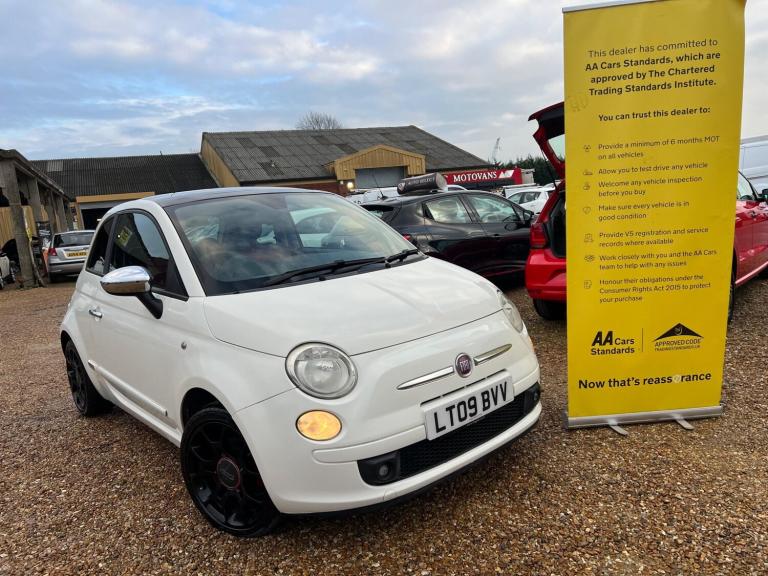 2009 Fiat 500 1.4 Sport 3dr Dualogic HATCHBACK PETROL Automatic