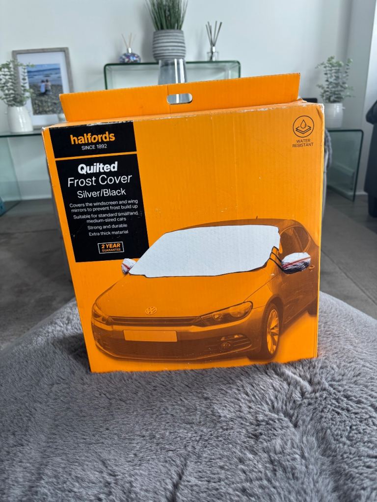 Quilted windscreen cover