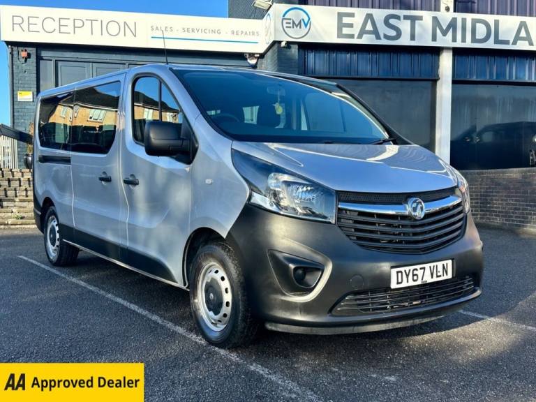 2017 Vauxhall Vivaro 1.6 CDTi 2900 BiTurbo Combi Van Double Cab 5dr Diesel Manual L2 H1 Euro 6 ( ...