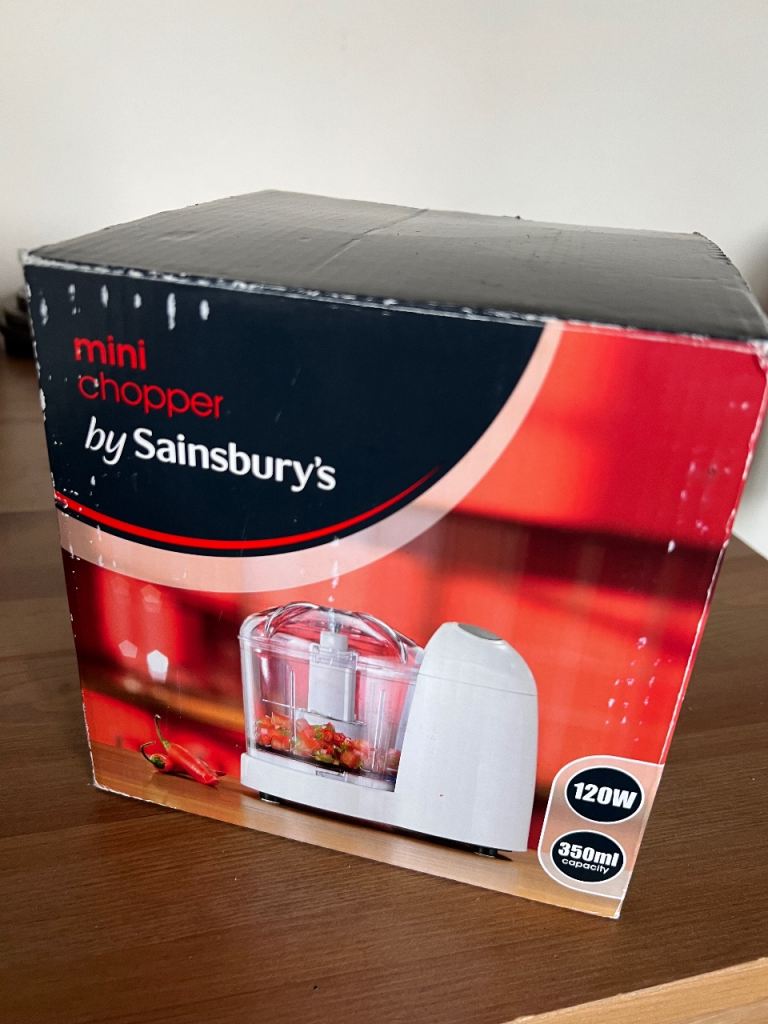 Sainsbury's Mini Chopper - Brand New, Unused