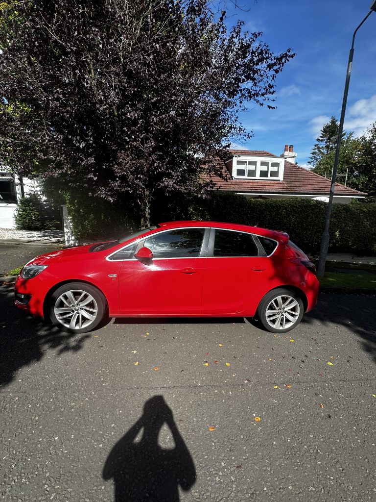 Vauxhall, ASTRA, Hatchback, 2014, Manual, 1598 (cc), 5 doors