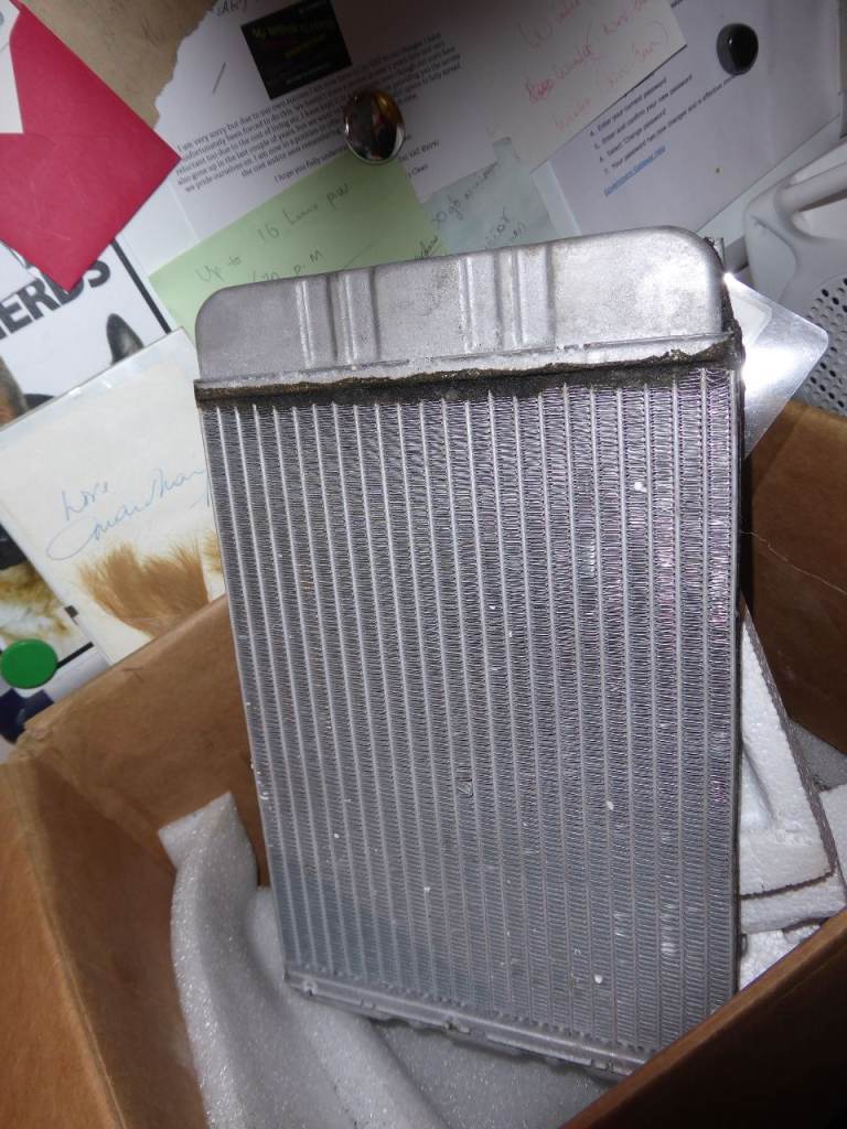 Mercedes C 200 W204 heater matrix