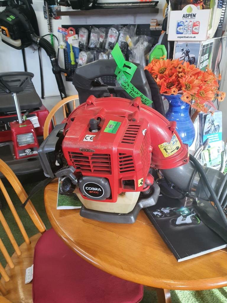 Cobra back pack blower