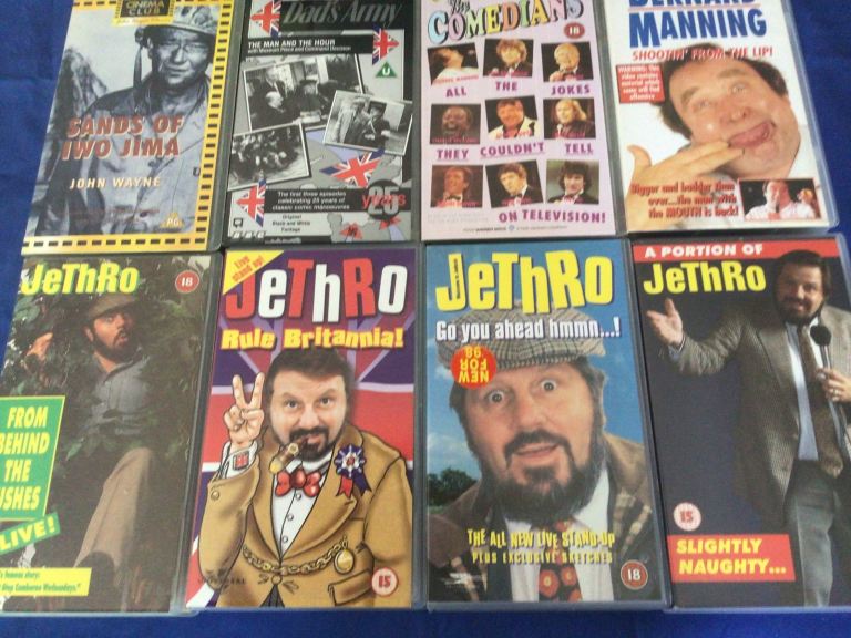 Job lot of Video cassettes 