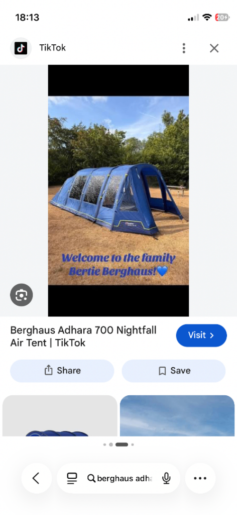 Berghaus Adhara 700 plus extras 