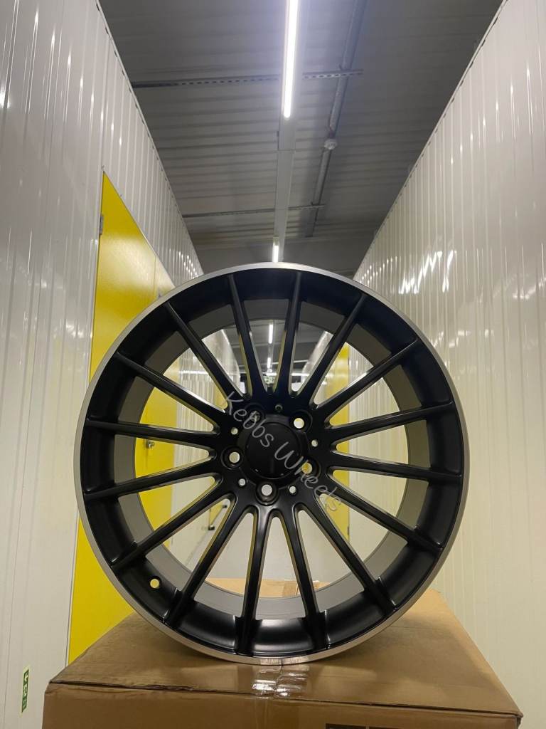 NEW 19" MERCEDES MULTISPOKE C63 AMG STYLE ALLOY WHEELS C CLASS E CLASS S CLASS C43 C63 E43 E63 S63