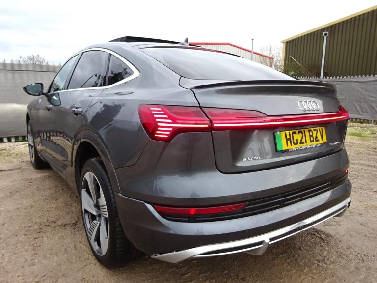 2021 21 REG AUDI E-TRON S LINE 50 QUATTRO ELECTRIC AUTO DAMAGED SALVAGE