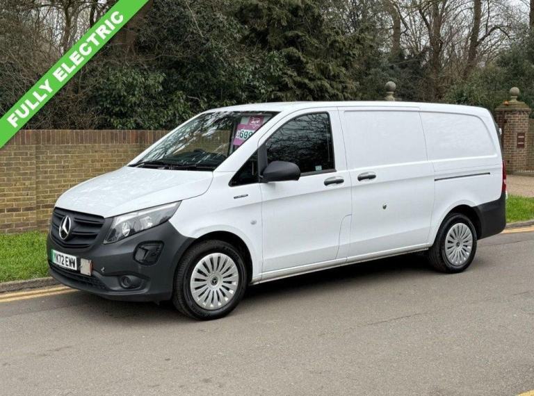 2022 72 MERCEDES-BENZ EVITO 116 E 66KWH 115BHP PROGRESSIVE FULLY ELECTRIC AUTOMA